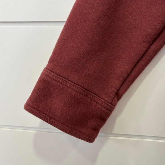 TNA Aritzia Sweatfleece cozy fleece boyfriend fit women's shacket size small - Picture 4 of 15